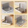 thumbnail image 4 of Dog Toilet, Dog Potty Tray Pee Pad Holder Antislip Base  for Medium Large Dogs, 4 of 7
