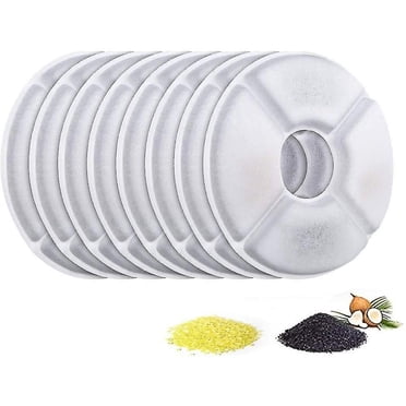 8pcs Pet Cat Water Fountain Filter Fountains Replacement Filter