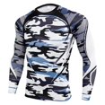thumbnail image 4 of Men Compression Shirt Pants Set Fitness Sportswear Bodybuilding Tight Sport Suit, 4 of 5