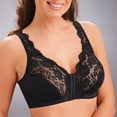 thumbnail image 2 of Kcodviy Front Buckle Sports Bra Bra's Plus Size Underwire Border Bras To Wear with A Backless Dress Front Vest Lace Bra, 2 of 4