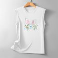 thumbnail image 5 of EGNMCR Easter T-Shirts à Imprimé pour Femmes T-Shirts Graphiques pour Femmes Chemises pour Femmes Débardeurs d'Été Décontractés Sans Manches Hauts Réguliers à Col Rond Débardeur Sans Manches à Imprimé Hauts pour Femmes T-Shirts, 5 of 5