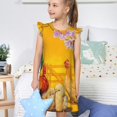 thumbnail image 4 of Kdxio Robe de Nuit d'Été pour Petites Filles Princesse Imprimé Famille de Poulets - Petite, 4 of 6