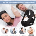 thumbnail image 2 of CNKOO Chin Strap for Snoring  Adjustable and Breathable Anti Snoring Chin Strap  For CPAP Users Comfortable Anti Snoring Devices Chin Strap for Men and Women to Stop Snoring, 2 of 7