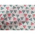 thumbnail image 4 of oneOone Cotton Poplin Fabric Triangle Block Printed Craft Fabric BTY 42 Inch Wide, 4 of 4
