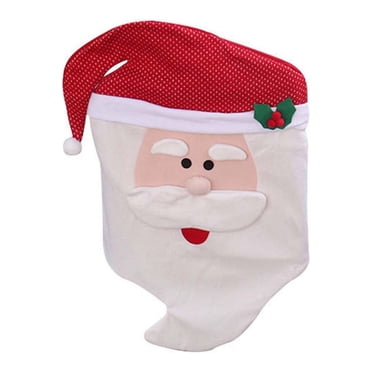Christmas Home Decor,Chair Covers for Party Christmas Decor Chair Covers Dining Seat Cover Santa Claus Home Party Decor Christmas Chair Covers,Dining Chair Covers,Christmas Party Decor