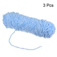 thumbnail image 3 of Unique Bargains Fil Chenille en Velours Polyester Bleu Pâle, 3 Écheveaux, 3 of 7