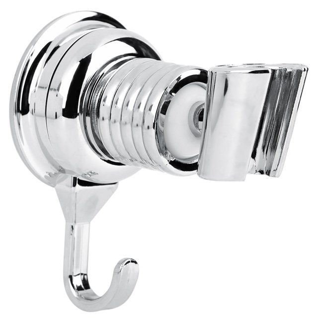 Tarente Shower Head Holder Suction Cup With Hook Universal Adjustable Shower Holder Bracket