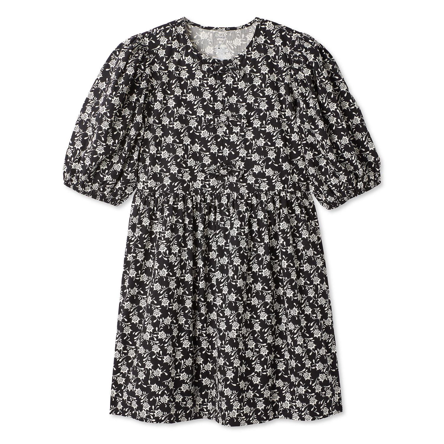 George Women's Bow Front Poplin Dress
