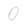 thumbnail image 1 of Jusqu'à 65 % de Réduction sur Bague en Acier Titane Fine 1MM Naittoop Tempérament Bague Mode Femme Bague Queue Bijou, 1 of 1