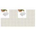thumbnail image 2 of QualitChoice 100 Square Aluminum Foil Wrappers for Chocolate Sweets Candy Confectionery Silver 2Set, 2 of 6