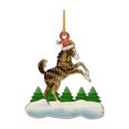 thumbnail image 1 of Clearance! Dinosaur Animal Personalization Christmas Tree Ornament Christmas Tree Pendants Hanging Pendants Plush Craft For Christmas Holiday Party Home Decor, 1 of 3