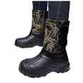 thumbnail image 1 of Work Boots for Men Puncture Proof with Steel Toe Waterproof Non Slip Mid Calf Hunting Rubber Boots for Outdoor Manufacturing Construction Farming, 1 of 5