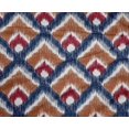 thumbnail image 4 of oneOone Polyester Lycra Fabric Argyle Style Ikat Decor Fabric Printed BTY 56 Inch Wide, 4 of 4