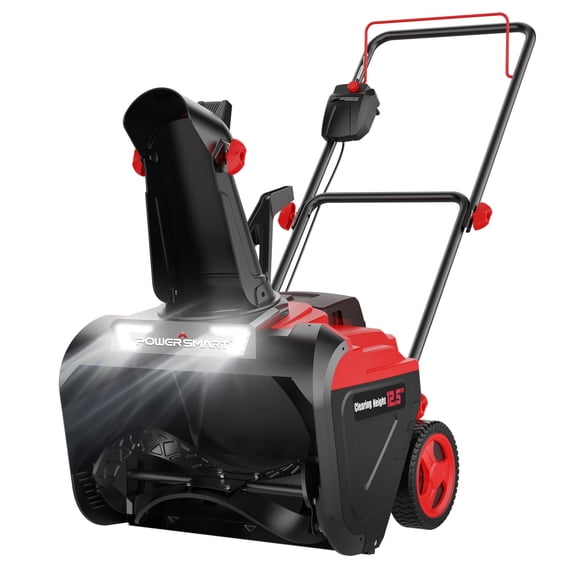 PowerSmart 40V 21'' Single Stage Cordless Snow Blower,Without Battery and Charger,Outdoor,LED,HB2421