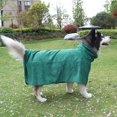 thumbnail image 3 of Pet Robe Thick Water Absorbent Pet Bathrobe Dog Bath Towel with Waist Belt, 3 of 10
