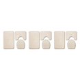 thumbnail image 1 of Baohd 3pieces Multi-functional Non-Slip Chenille Bath Rug Any Bathroom Eco-friendly PJ210611-B001 3Set, 1 of 6