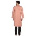 thumbnail image 4 of Atasi Kurta de Designer Indien pour Hommes Tenue de Fête Robe Traditionnelle Chemise Longue Ethnique Unie, 4 of 7