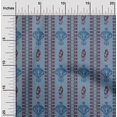 thumbnail image 1 of oneOone Georgette Viscose Fabric Swirl & Paisley Ikat Print Fabric By Yard 42 Inch Wide, 1 of 4