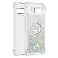 thumbnail image 2 of Case for FOXDOCK Google Pixel 7A Full Corner Protection Glitter Phone Case with Ring Holder, 2 of 4