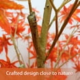 thumbnail image 3 of Arbre d'Érable d'Automne Artificiel de 4 Pieds dans Pot en Plastique, Fausses Feuilles d'Érable Rouges, Arbre d'Érable en Soie pour Action de Grâce, Récolte, Festival d'Automne, Fête, Décoration de la Maison, 3 of 7