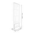 thumbnail image 2 of WHAMVOX 2 Sets Freezer Wire Divider for Space Optimization Iron Rectangular Mesh Commercial Use, 2 of 8