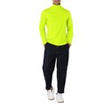 thumbnail image 2 of INSPIRE CHIC Chandails pour Hommes, Chandail à Col Roulé, Manches Longues, Extensible, Coupe Ajustée, Hauts 38 Vert Jaune, 2 of 8