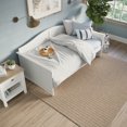 thumbnail image 3 of AFI Nantucket Mid-Century Modern Solid Wood Twin Daybed in White, 3 of 12