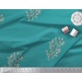 thumbnail image 3 of Soimoi Green polyester Crepe Fabric Artistic Leaves Print Fabric by Yard 52 Inch Wide, 3 of 3