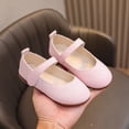 thumbnail image 2 of FhsagQ Shoes Kids Shoes Slippers Size 10 Girls Sandals Solid Color New Pattern Fashion Lightweight Flat Bottom Comfortable Hook Loop Princess Shoes Kids Slippers Size 1 Kids Slippers Size 1 26, 2 of 9