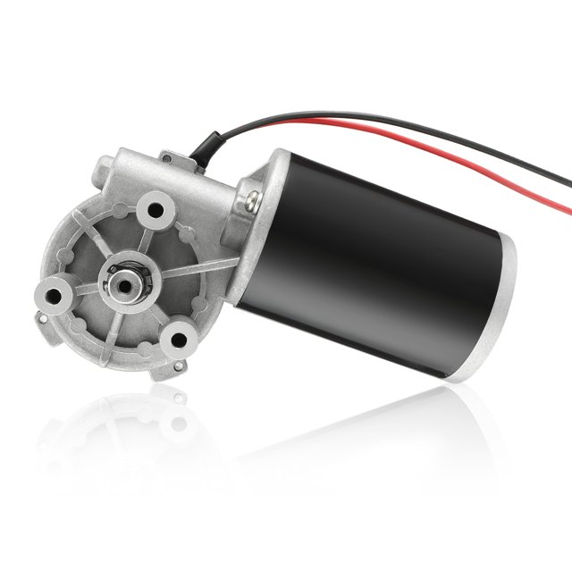 Unique Bargains JCF63R DC 24V 80W High Torque Reversible Electric Gear Motor 160RPM