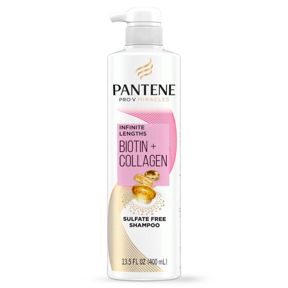 Pantene Pro-V Miracles Infinite Lengths Biotin + Collagen Sulfate-Free Shampoo