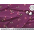 thumbnail image 3 of Soimoi Feuilles de Soie & Imprimé Artistique Floral Yard 42 Pouces de Large, 3 of 5