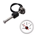 thumbnail image 1 of 0-190Ohm 52MM Water Level Gauge Red Backlight Water Tank Level Indicator Meter With Fuel Level Sensor 200MM 250MM 300MM 400MM ,Easy to Install, 1 of 7