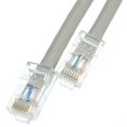 thumbnail image 2 of CableWholesale.com - Câble de Raccordement - RJ-45 (m) vers RJ-45 (m) - 3 Pi - UTP - CAT 5e - Torsadé - Gris, 2 of 4