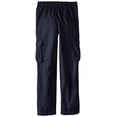 thumbnail image 2 of The Children's Place Boys' Husky Pull-On Cargo Pants, New Navy, 14, 2 of 2