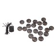 thumbnail image 1 of LED Skull String Lights, Clear Texture Battery Operated Halloween String Lights Lovely Delicate IP65 Waterproof  For Garden For Festival, 1 of 7
