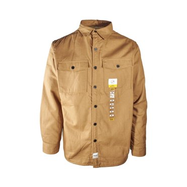 Eddie Bauer Men's Jacket Ballistic Duck Work Wear Shacket (S03)
