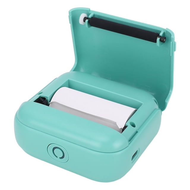 Portable Printers Wireless for Travel, Inkless Thermal Printer Thermal Photo Printer Thermal Label Printer for Home School Office