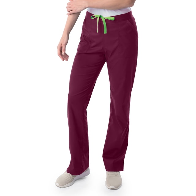 Landau ProFlex Sarraus pour Femmes : Coupe Moderne Ajustée, Extensible, 5 Poches, Taille 50/50 Jambe Droite Sarraus Médicaux 2042