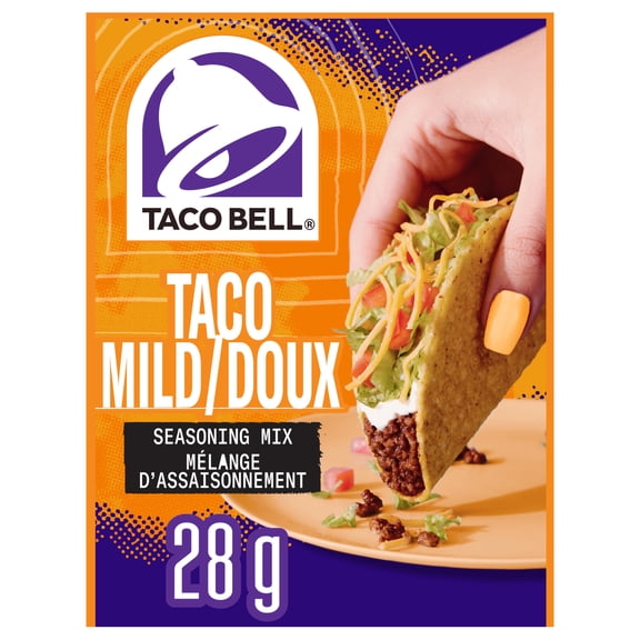 Taco Bell Mild Taco Seasoning Mix, 28 g Packet