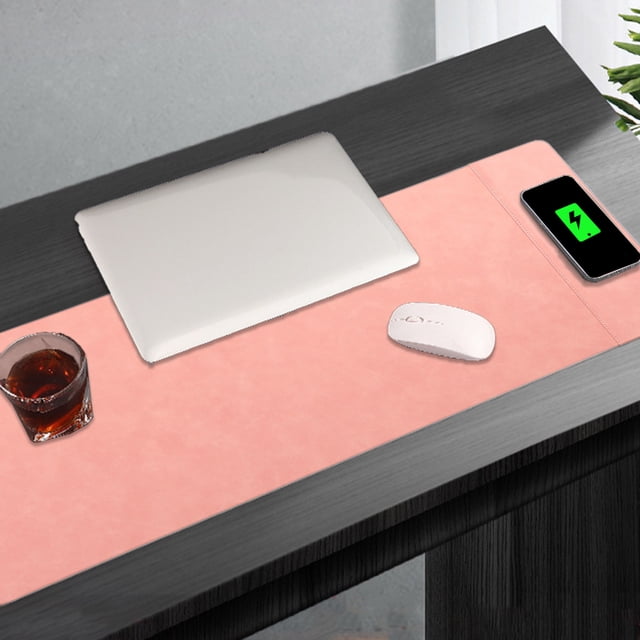EGNMCR Kitchen Appliances for New Home, Accesorios Para La Cocina, 15W Fast Charging Office Small Computer Folding Mouse Pad Multifunction Wireless Charging Stand Mouse Pad Wireless Charging Pad
