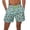 Light Blue, variant on TopLLC Mens Shorts, Men pants Men Print Breathable Lace Quarter Pants Beach Shorts Sports Casual Pants