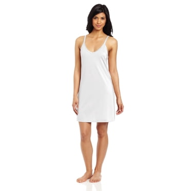 Vanity Fair Womens Spinslip Tailored Slip, 36-32 Length, Star White