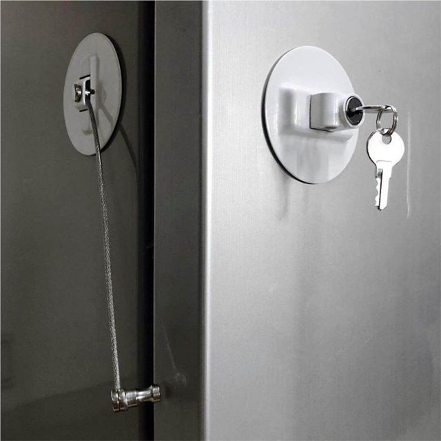 Baohd Child Window Security Lock Window Keyed Locks Child Protection Lock for Window Fridge