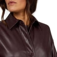 thumbnail image 2 of Mexx Faux Leather Women's Shacket, 2 of 5
