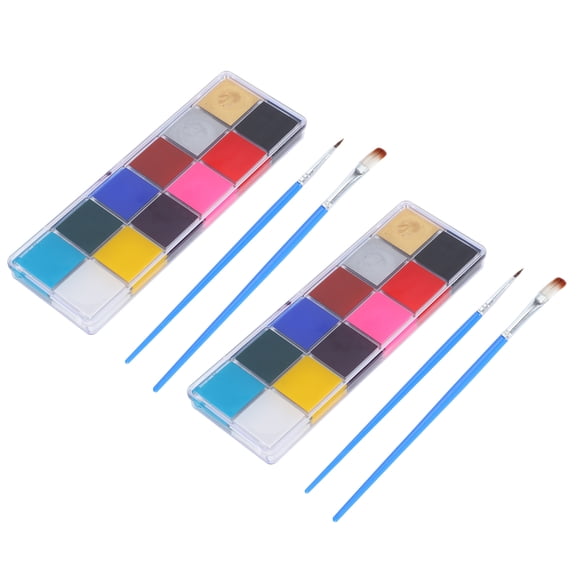 Body Painting Paints, Body Painting Face Paint Kit Face Paint Face Paint Kit Completely Nontoxic For Halloween Party Drama Oil Paint Make Up Pigment