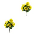 thumbnail image 3 of Decodeary Realistic Appearance Flower Decoration For Low Maintenance Garden Easy To Clean Cloth Decorations Fake Plants Flowers JH1239 2Set, 3 of 6