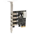 thumbnail image 4 of Hub de Carte d'Extension PCI E vers USB, PCI E vers 4 Hub USB Large Compatibilité Performance Stable pour Imprimantes, 4 of 8