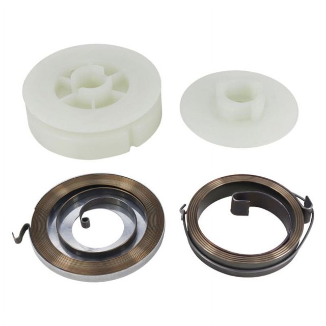 3pcs Chainsaw Recoil Starter Pulley Spring Kit Fit Chainsaw 4500 5200 Durable