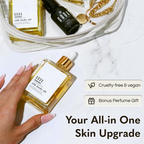 GODA Silk Body Oil Women - Firming Anti Aging Moisturizing Formula